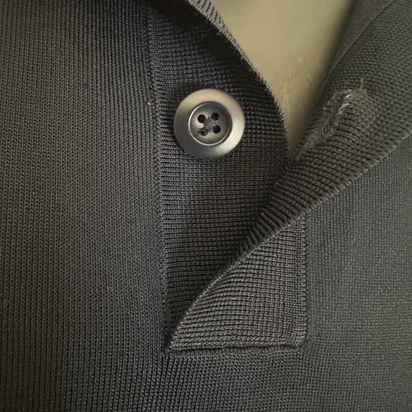 Sandro Men's Navy Polo Shirt - Picture 2 of 3